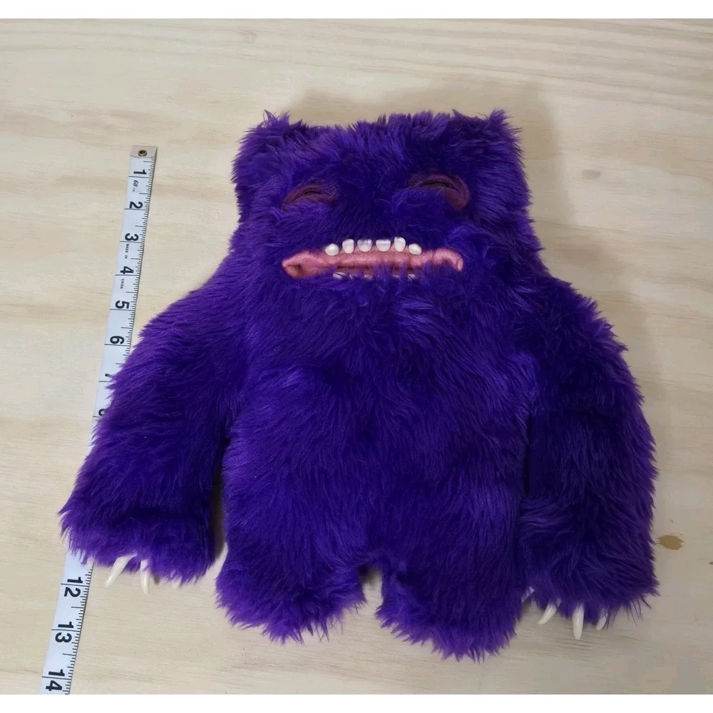 Fuggler Purple Clawey Spin Master Monster Toy Plush Stuffed Animal Rare 12